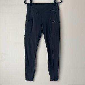 Eddie Bauer Women’s Black Zipper Cargo Pocket Leggings